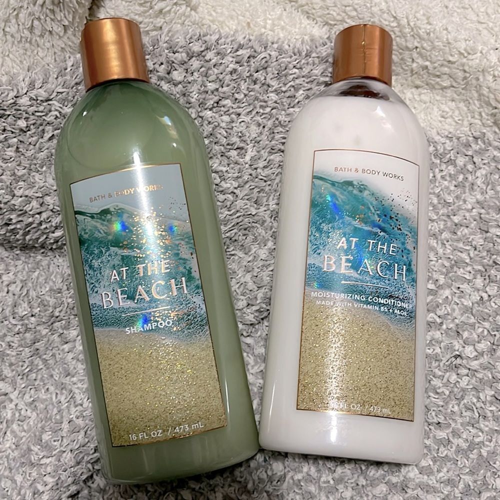 NEW- Bath & Body Works- At the Beach Shampoo & Conditioner